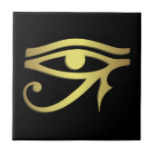 Auge des horus Ägyptersymbols Fliese (Vorderseite)