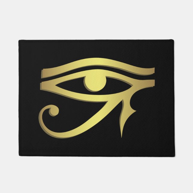 Auge des horus Ägyptersymbols Fußmatte (Vorderseite)