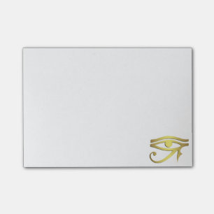 Auge des horus Ägyptersymbols Post-it Klebezettel