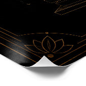 Auge des Horus Himmelaltar Poster (Ecke)