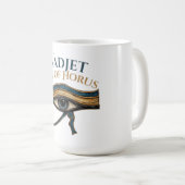 Auge des Horus Kaffeetasse (VorderseiteRechts)