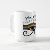 Auge des Horus Kaffeetasse (Vorderseite Links)