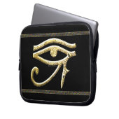 Auge des Horus Laptopschutzhülle (Vorderseite Links)