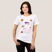 Auge des Horus Tri-Blend Shirt (Vorderseite voll)