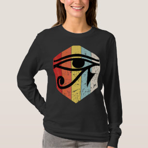 Auge des Horus Vintage Retro Auge des Horus Alt Äg T-Shirt