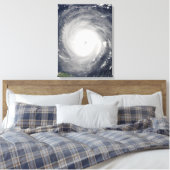 Auge des Hurrikans Leinwanddruck (Insitu (Schlafzimmer))