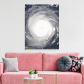 Auge des Hurrikans Leinwanddruck (Insitu (Wohnzimmer))
