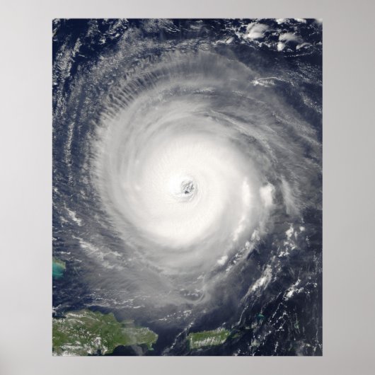 Auge des Hurrikans Poster (Vorne)