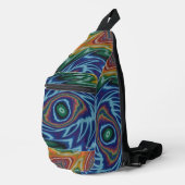 Auge des Hurrikans - Sling Bag (Rechte Ecke)