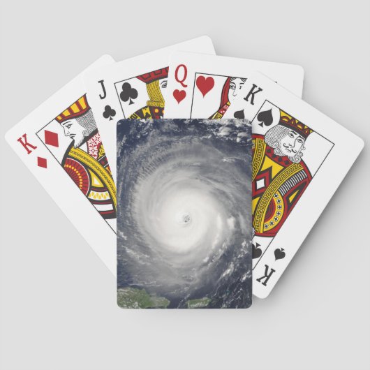Auge des Hurrikans Spielkarten (Rückseite)