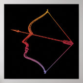 Auge des Jägers Poster (Vorne)