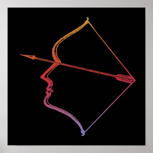 Auge des Jägers Poster (Vorne)