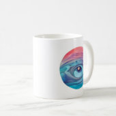 Auge des Kosmos Kaffeetasse (VorderseiteRechts)