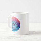 Auge des Kosmos Kaffeetasse (Vorderseite Links)