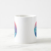 Auge des Kosmos Kaffeetasse (Mittel)