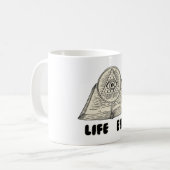 Auge des Lebens aus Pharao Kaffeetasse (Vorderseite Links)