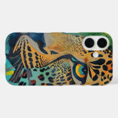 Auge des Leoparden Case-Mate iPhone Hülle (Rückseite (Horizontal))