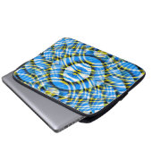 Auge des Meeres.... Laptopschutzhülle (Vorne Knopf)