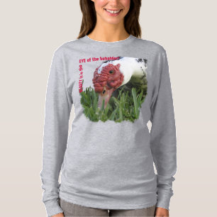 Auge des Nah-up-Entenfotos nach Maß T-Shirt