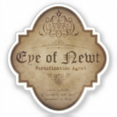 Auge des newt Apothecary DC Aufkleber (Vorderseite)