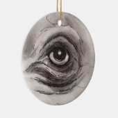 Auge des Nilpferds – Blick Sammlung Keramik Ornament (Rechts)