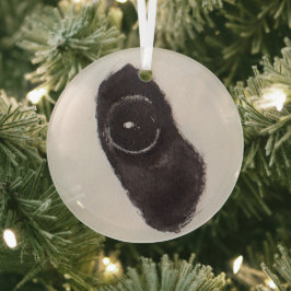 Auge des Panda – Gaze Collection Ornament Aus Glas