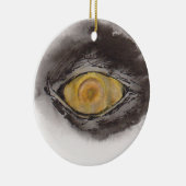 Auge des Pinguins – Blick Sammlung Keramik Ornament (Rechts)