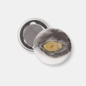 Auge des Pinguins – Gaze Collection Magnet (Vorderseite/Rückseite)