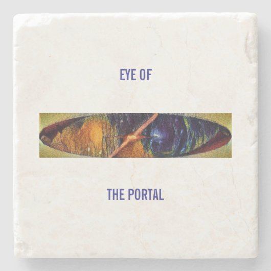 Auge des Portals Steinuntersetzer (Vorderseite)