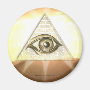 Auge des Providence-Sonnendurchbruch-Magneten Magnet
