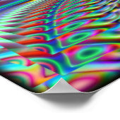 Auge des Pyramidenplakats Poster (Ecke)