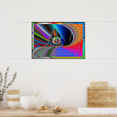 Auge des Pyramidenplakats Poster (Küche)