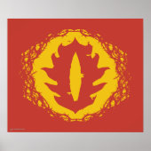Auge des Sauron-Symbols Poster (Vorne)