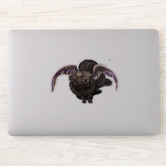 Auge des Sturmdrachen Aufkleber (Computer)