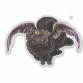 Auge des Sturmdrachen Aufkleber (Vorderseite)