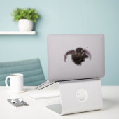 Auge des Sturmdrachen Aufkleber (Laptop auf Schreibtisch)