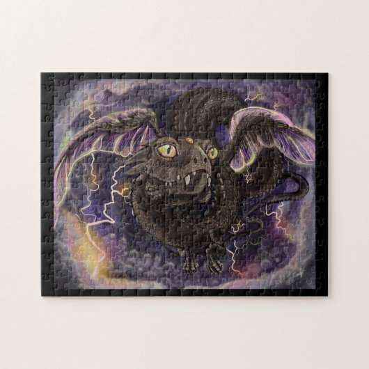 Auge des Sturmdrachen Jigsaw-Puzzles Puzzle (Horizontal)