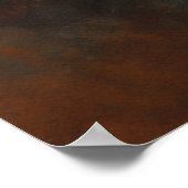 Auge des Sturms Abstract Poster (Ecke)