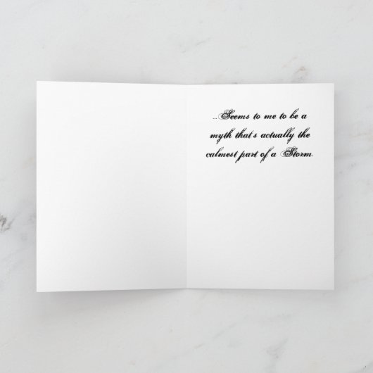 Auge des Sturms Karte (Innenseite)