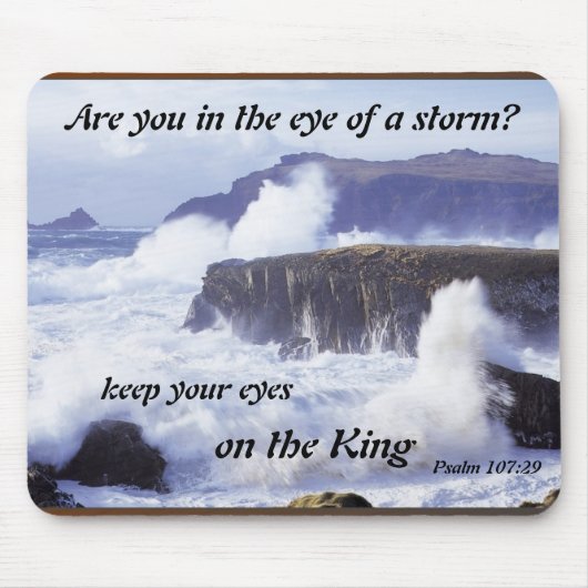 Auge des Sturms Mousepad (Vorne)