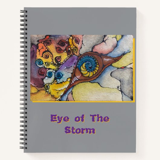 Auge des Sturms Notizblock (Vorderseite)