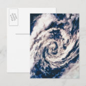 Auge des Sturms Postkarte (Vorne/Hinten)