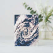 Auge des Sturms Postkarte (Stehend Vorderseite)
