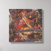 Auge des Sturms Stretchierte Leinwand Print (Vorderseite)