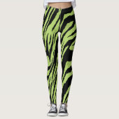 Auge des Tiger-Punks Leggings (Vorderseite)