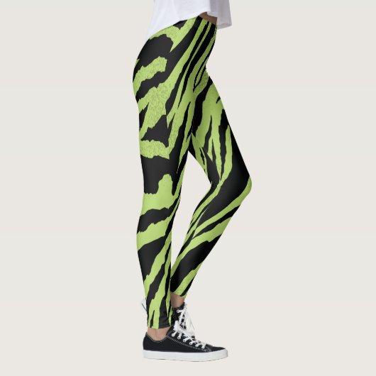 Auge des Tiger-Punks Leggings (Rechts)