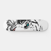 Auge des Tiger-Skateboards Skateboard (Horizontal)