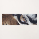 Auge des Tigers 1 Yogamatte (Rückseite (Horizontal))