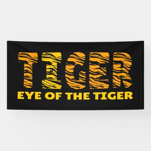 Auge des Tigers Banner (Horizontal)