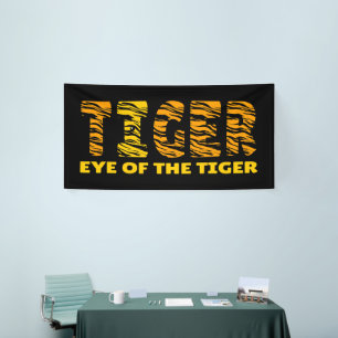 Auge des Tigers Banner